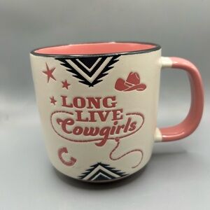 Spectrum Designz LONG LIVE COWGIRLS Mug Cowgirl Country NEW
